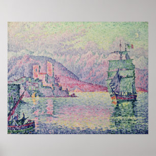 Antibes, Abend, 1914 Poster