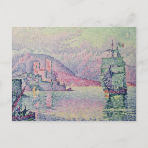 Antibes, Abend, 1914 Postkarte