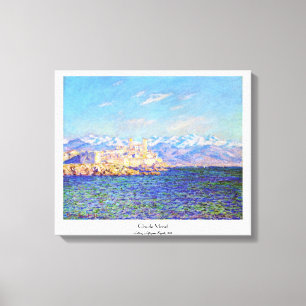 Antibes, Afternoon Effect, 1888 Claude Monet cool, Leinwanddruck