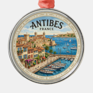 Antibes Altstadt Frankreich Ornament Aus Metall