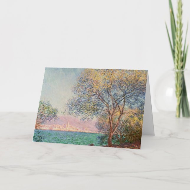 Antibes am Morgen Karte (Vorderseite)