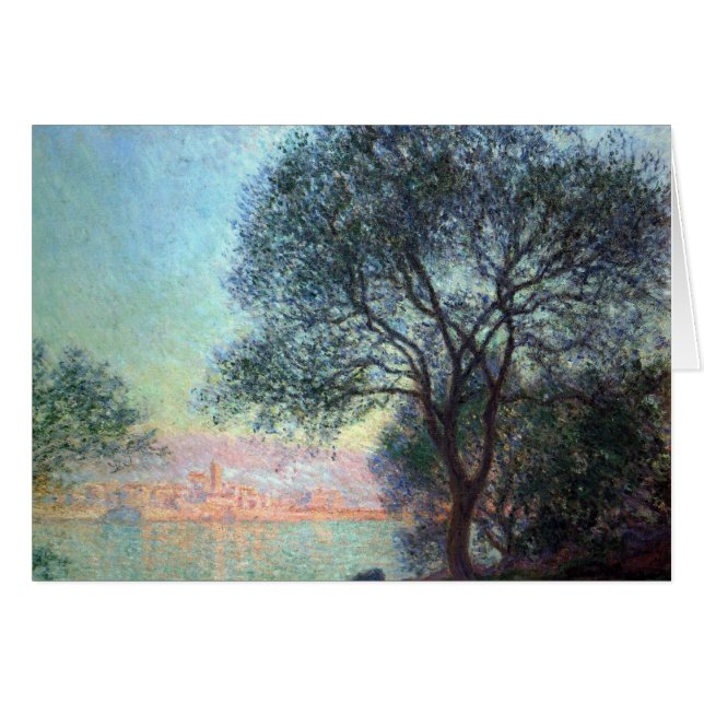 Antibes am Morgen von Claude Monet (Vorderseite (Horizontal))