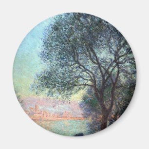 Antibes am Morgen von Claude Monet Magnet