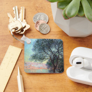 Antibes am Morgen von Claude Monet Schlüsselanhänger