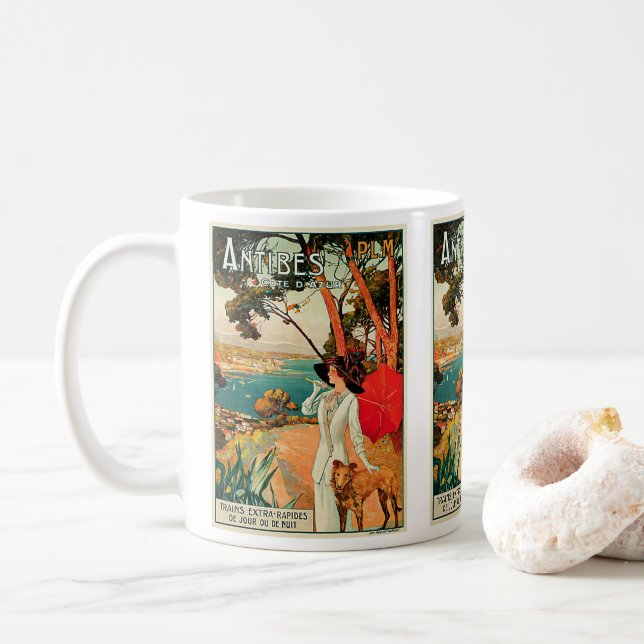 Antibes ~ Cote D'Azur Kaffeetasse (Mit Donut)