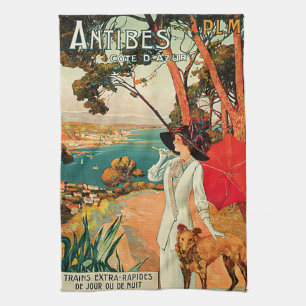 Antibes ~ Cote d'Azur Küchentuch