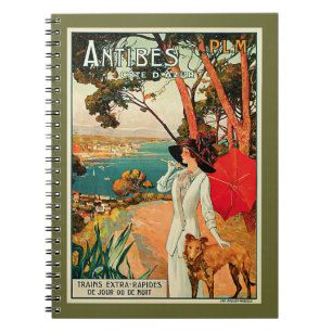 Antibes ~ Cote D'Azur Notizblock