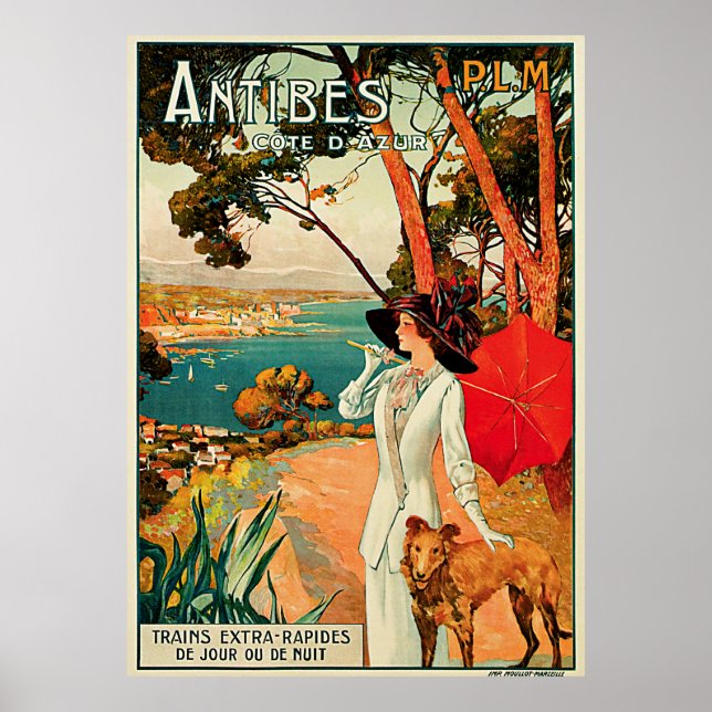 Antibes ~ Cote D'Azur Poster (Vorne)