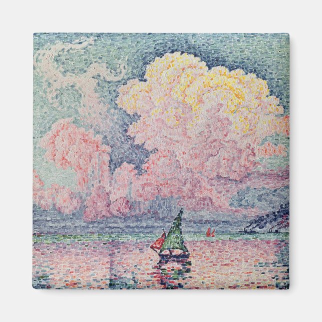 Antibes, die rosa Cloud, 1916 Magnet (Vorne)