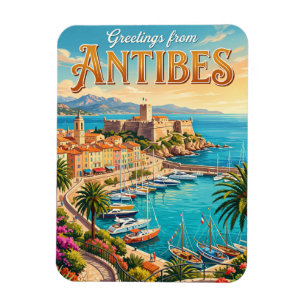 Antibes Frankreich Magnet