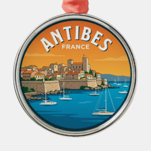 Antibes Frankreich Ornament Aus Metall
