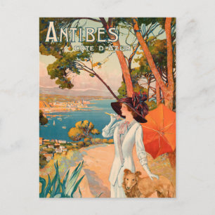 Antibes, Frankreich Postkarte