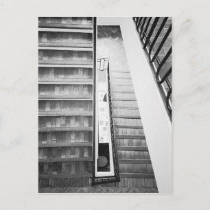Antibes Frankreich, Treppe Picasso-Museum Postkarte