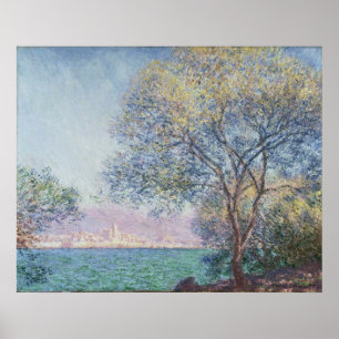 Antibes morgens, Claude Monet, 1888 Poster