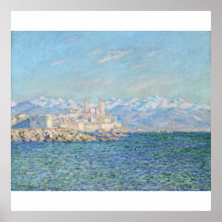 Antibes, Nachmittagseffekt (1888) Canvas Print Poster