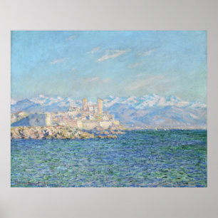 Antibes, Nachmittagseffekt - Claude Monet Poster