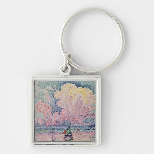 Antibes, rosa Cloud, 1916 Schlüsselanhänger (Vorne)