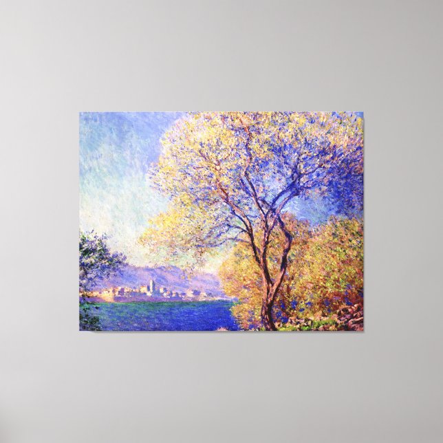 Antibes von Claude Monet Leinwanddruck (Vorderseite)