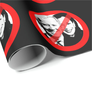 ANTIBIDENHARRIEN GESCHENKPAPIER