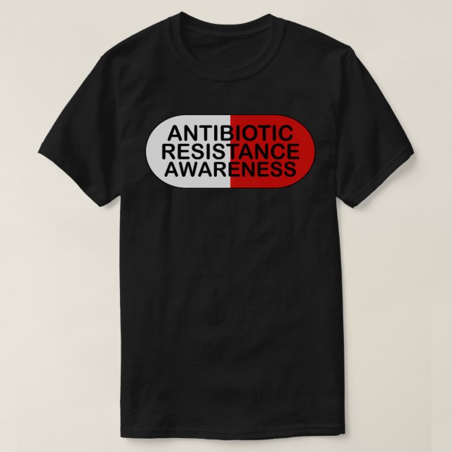 Antibiotikaresistenzbewusstsein Mikrobiologe Labra T-Shirt (Design vorne)