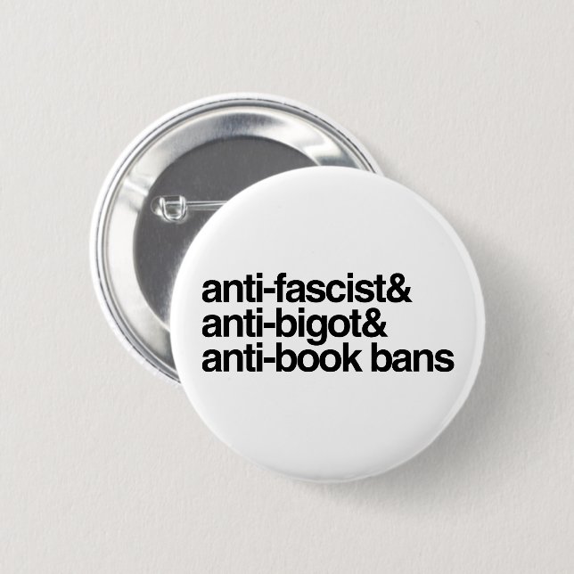 Antibuchverbote Button (Vorne & Hinten)