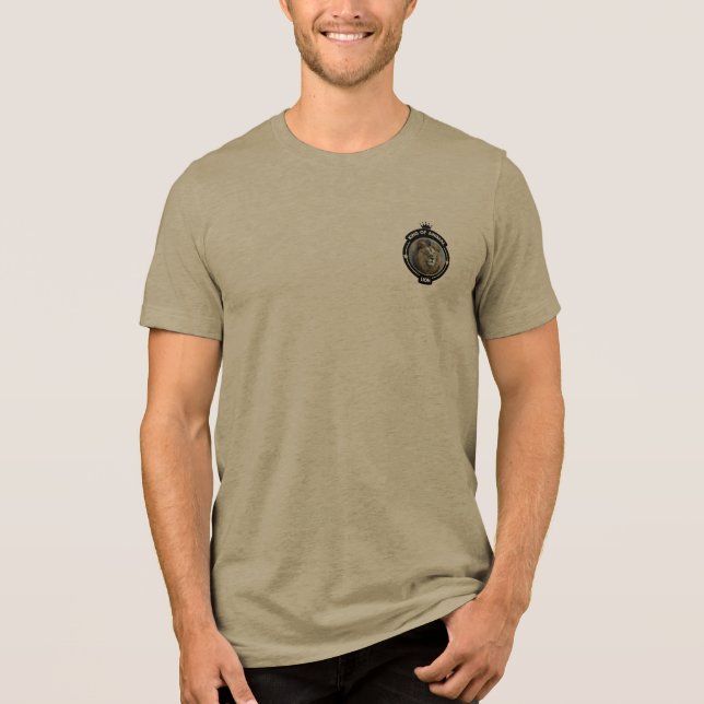 Antic Mushroom Tri-Blend Shirt (Vorderseite)