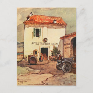 Antica Trattoria Lucana - Eine Wegrand-Trattoria Postkarte