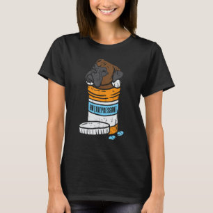 Antidepressiv Boxer Funny Animal Pet Hund Lover Ow T-Shirt