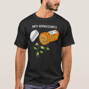 Antidepressiva Pils Grüne Frösche T-Shirt