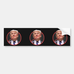 Antidonald- trumpAutoaufkleber Autoaufkleber