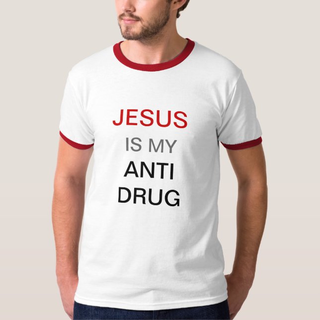 Antidroge T-Shirt (Vorderseite)