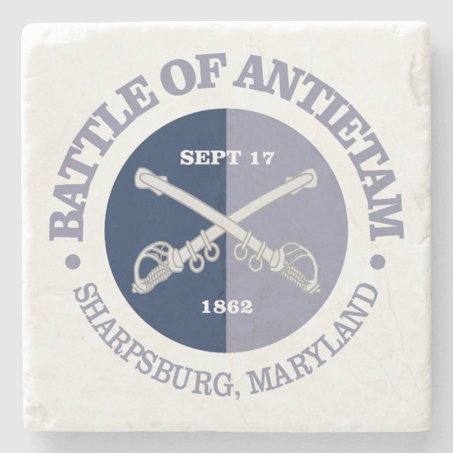 Antietam (B&G) Steinuntersetzer (Vorderseite)