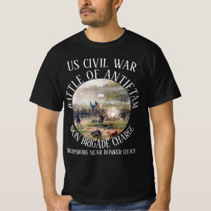 ANTIETAM BATTLE US ZIVIL KRIEGSEISEN BRIGADE CHART T-Shirt