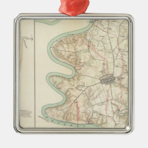 Antietam, Harpers Fähre, Sharpsburg Silbernes Ornament