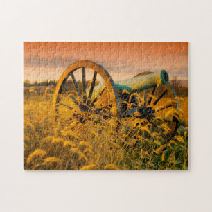 Antietam Maryland alte Kanone. Puzzle