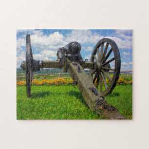 Antietam Saratoga alte Kanone. Puzzle