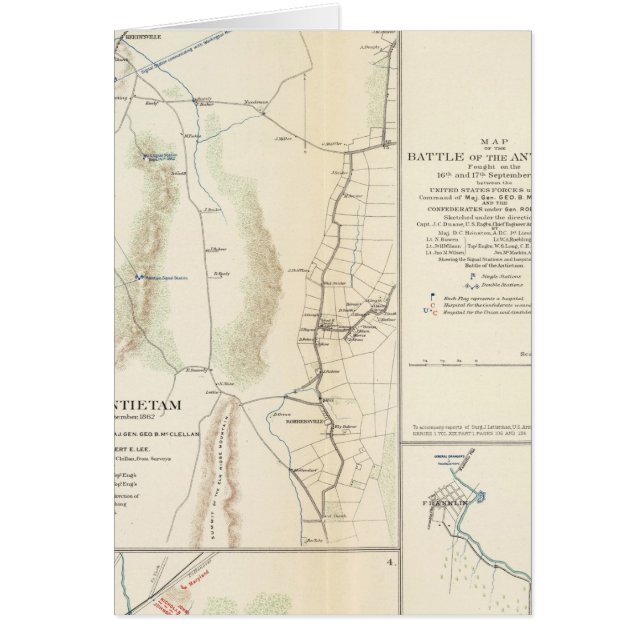 Antietam, Suffolk, Gettysburg (Vorne)