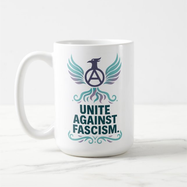 AntiFa Kaffeetasse (Links)