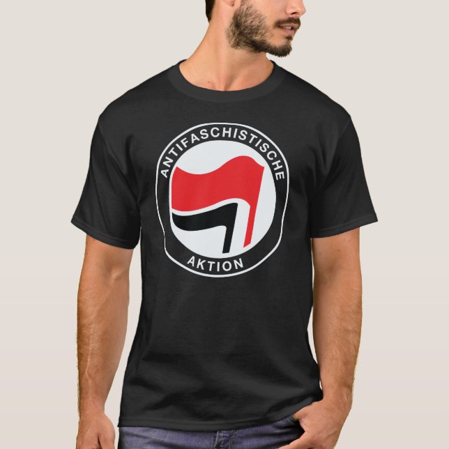 Antifaschistische Aktion T-Shirt (Vorderseite)