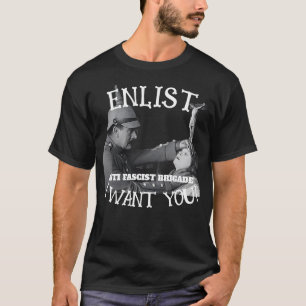 ANTIFASCHISTISCHE BRIGADE TRITT EIN KAUFT KRIEGSAN T-Shirt