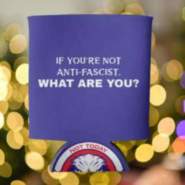 Antifaschistischer Adler kühlt ab | Patriotisch Dosenkühler