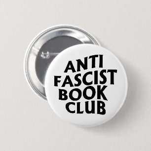 Antifaschistischer Buchclub Button
