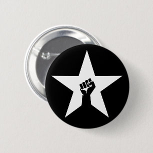 Antifaschistischer Star Button