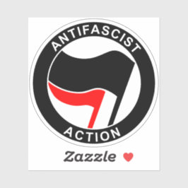 Antifascist Aufkleber