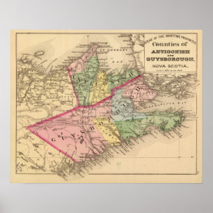Antigonish, Guysborough Landkreise, NS Poster