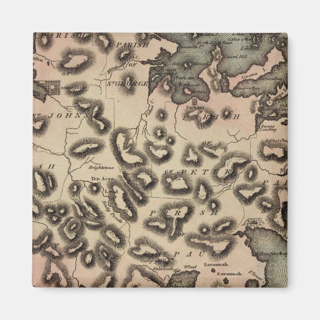 Antigua 2 magnet (Vorne)