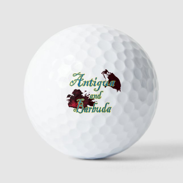 Antigua and Barbuda Golfball (Vorderseite)