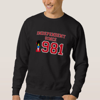 Antigua And Barbuda  Independent Since 1981 Sweatshirt