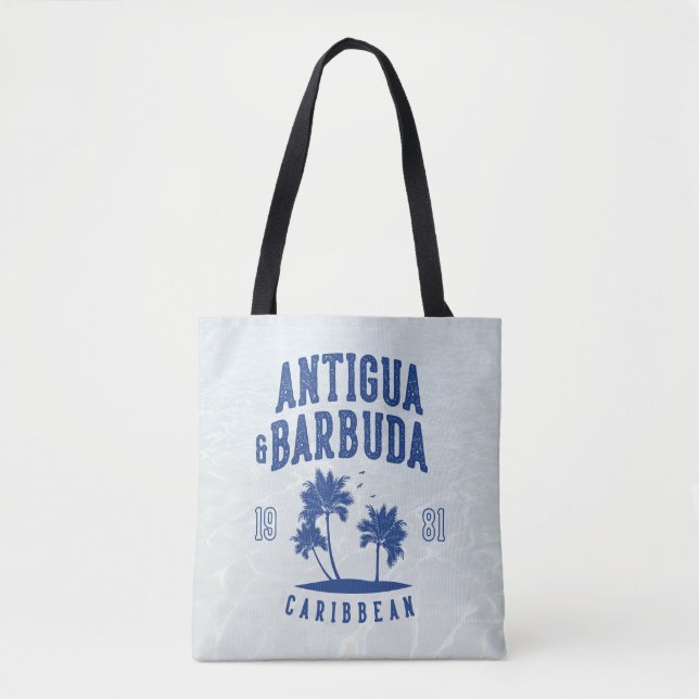 Antigua & Barbuda Karibische Palme (Vorderseite)