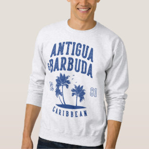 Antigua & Barbuda Karibische Palme Sweatshirt